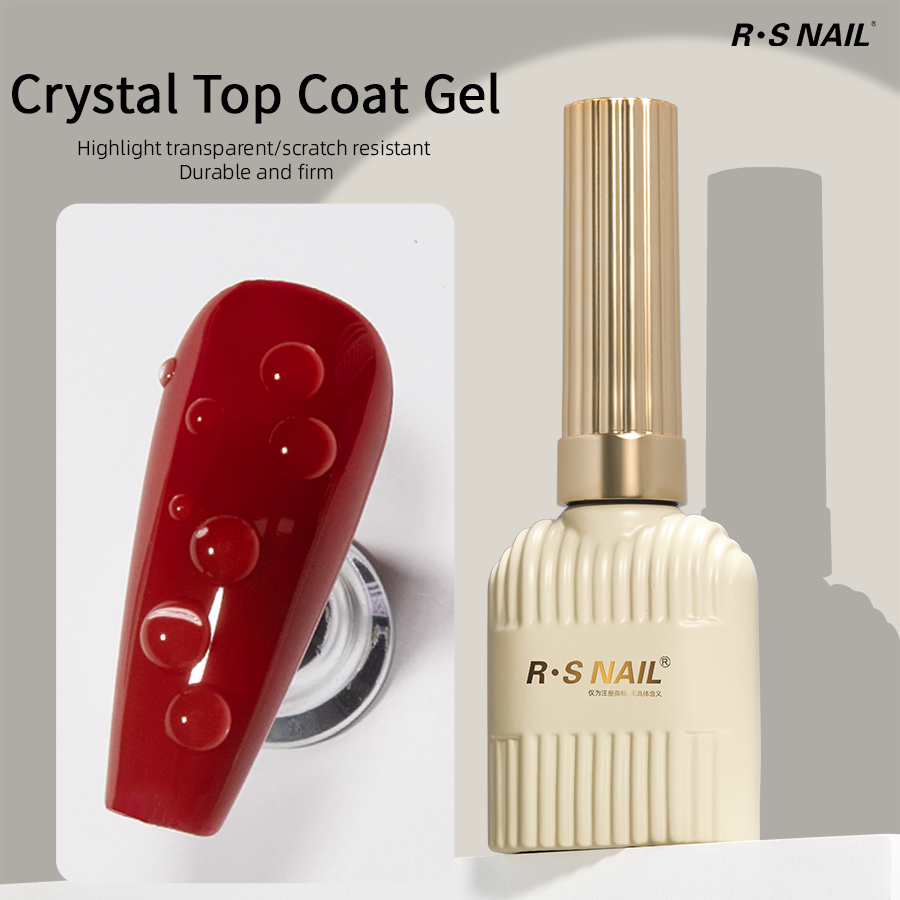 Gel Top Coat - RS NAIL Crystal Top Coat Langdurig