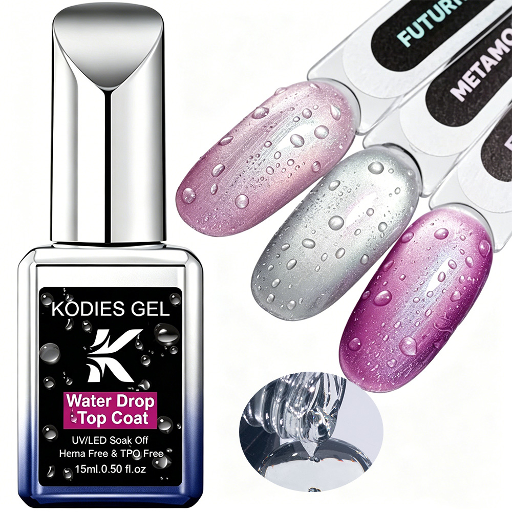 Gel Top Coat - KODIES GEL HEMA/TPO Vrij van waterdruppels