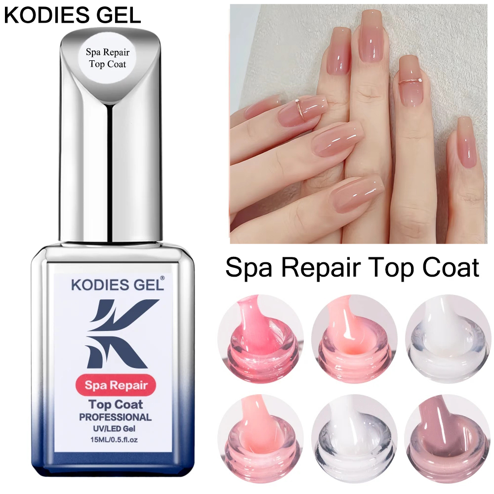 KODIES GEL Melkwitte Top Coat  - Gel Top Coat recensie en prijs