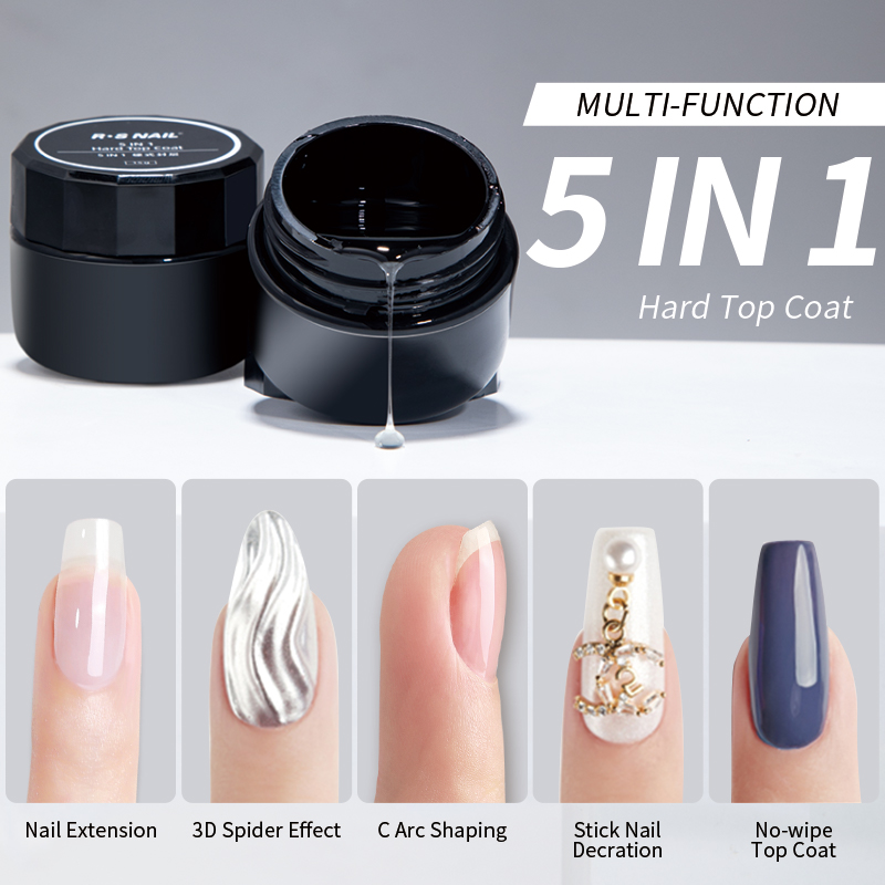 RSNAIL 5 IN 1 Japanse Hard Top - Gel Top Coat recensie en prijs