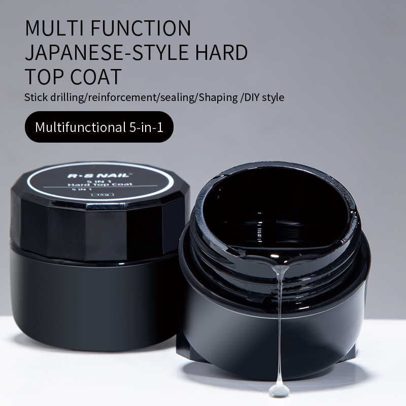 RSNAIL 5 IN 1 Japanse Hard Top - Gel Top Coat recensie en prijs