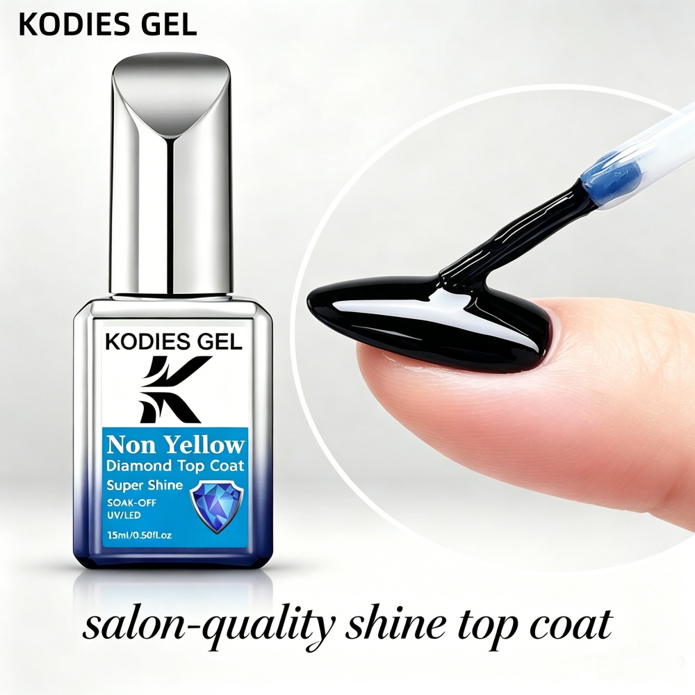 KODIES GEL Non Yellow Top Coat - Gel Top Coat recensie en prijs