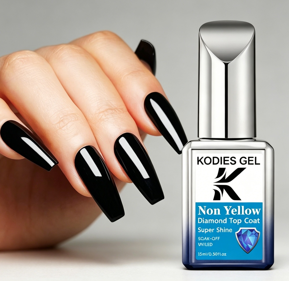 KODIES GEL Non Yellow Top Coat - Gel Top Coat recensie en prijs