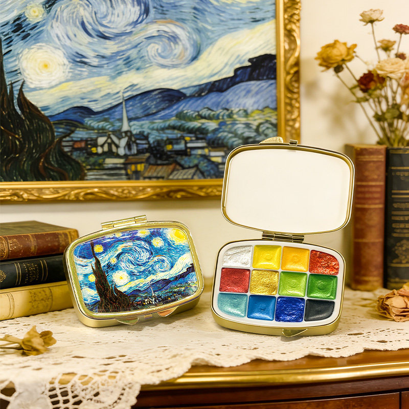 Van Gogh Sterrennacht Glitter  - Nail Art Van Gogh recensie en prijs