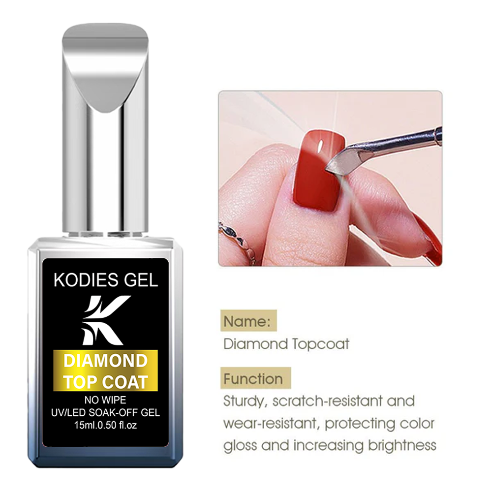 KODIES GEL Diamond Top Coat NI - Gel Top Coat recensie en prijs